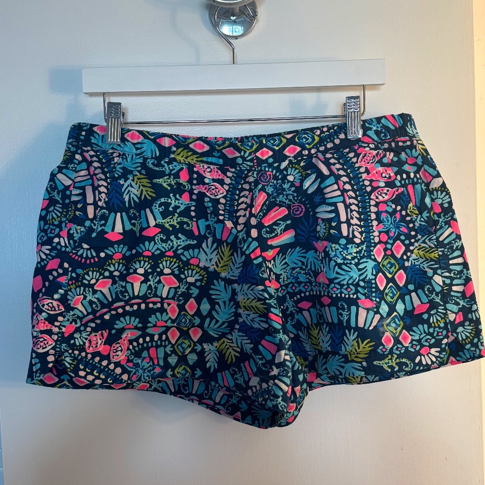 Lily Pulitzer Navy Blue Shorts Sz. Medium